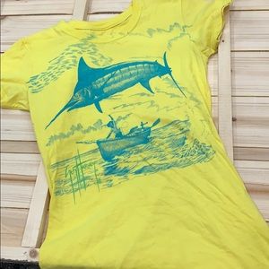 Lady’s T guy Harvey old fisherman